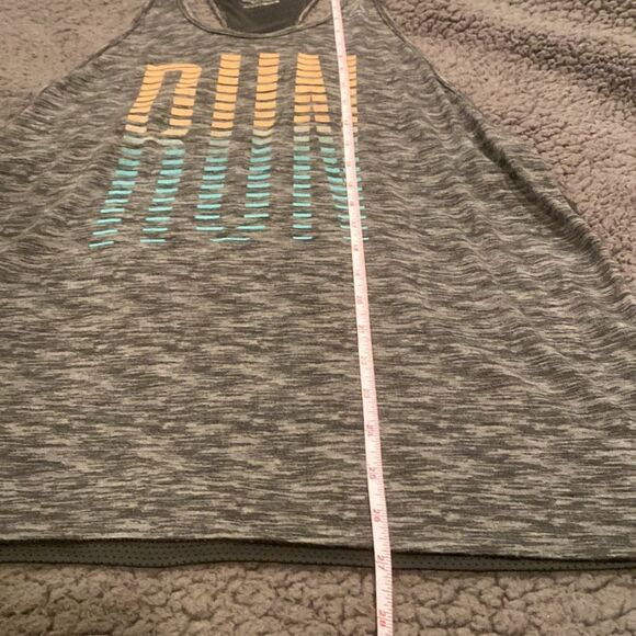 REEBOK Tank Top Size Large Razorback Mech Back Speed Dry - Picture 8 of 9